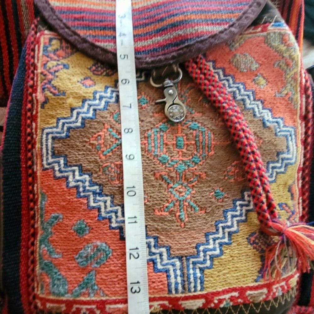 NEW Traditional Hand-made Backpack - Picture 4 of 11